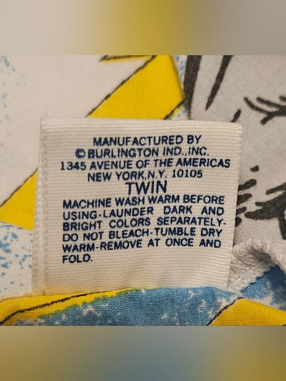 Vintage 1983 MOTU He Man Skeletor Masters Of The Universe Twin Fitted Sheet
